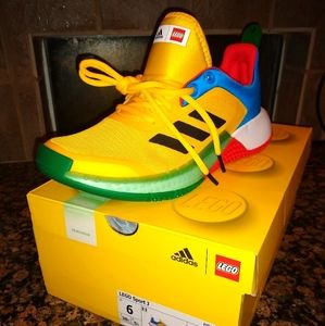 Lego+Adidas big kid shoe